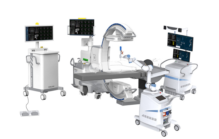 骨科手術(shù)機器人搭配3D C形臂 骨科手術(shù)機器人搭配3D C形臂